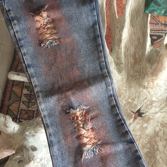 Brazilian jeans embroidered - Picture 4 of 8